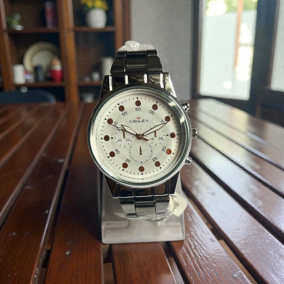 Classic Steel Men’s Watch – Timeless Design with Everyday Comfort